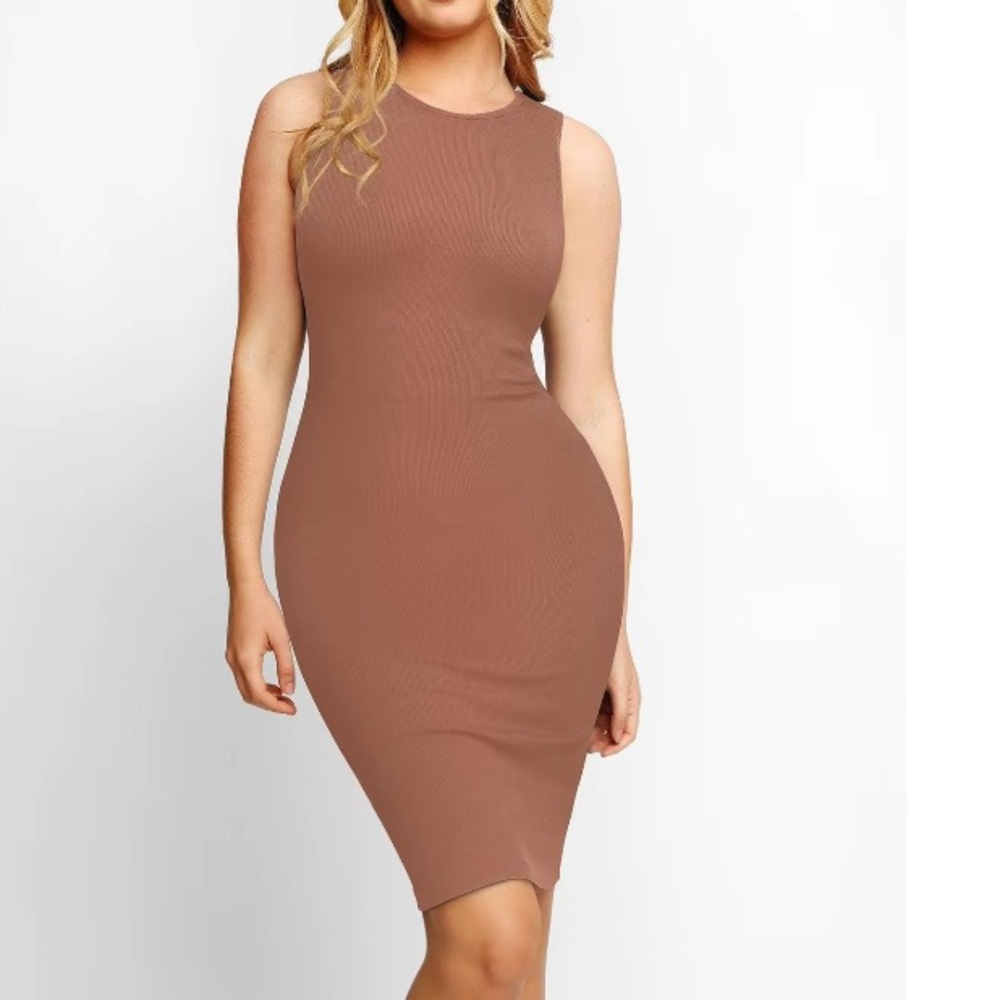 Populish dress w/ shape wear